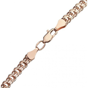 Золотой браслет пустотелый бисмарк кайзер МЦЗ 7080200П-19