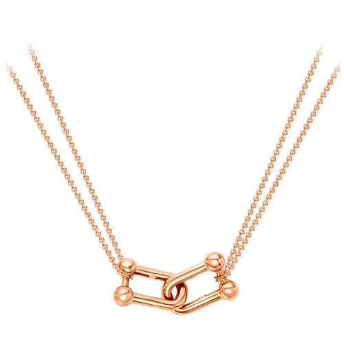 Золотое колье с подвесками SOUL 7152720