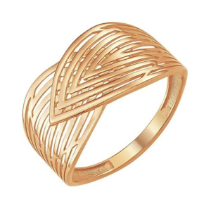 Золотое кольцо широкое EFREMOV К10016301