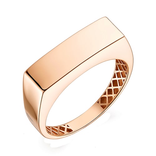 Золотое кольцо печатка АЛЕКСИ 012011