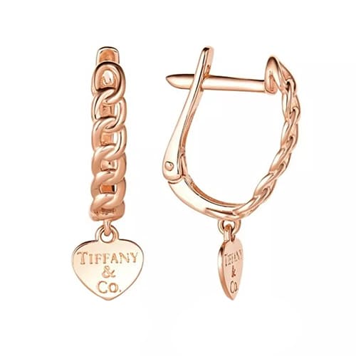 Золотые серьги подвески Сердца SOUL 2121600