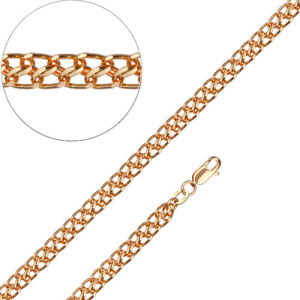 Золотая цепь плетение царь Petersburg Jewerly 321-01-0050-30040